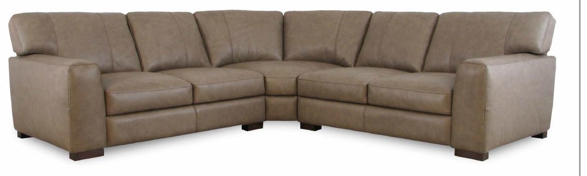 Regency XL Top Grain Italian Leather Sectional